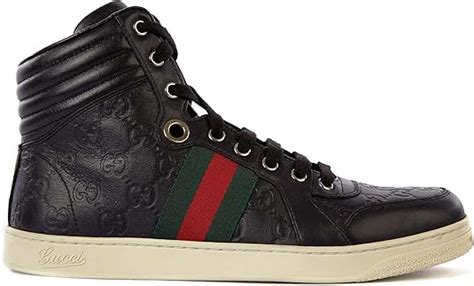 gucci scarpe sneakerspelle nuove miro nero 323795 ayo10 1000|sneaker donna gucci.